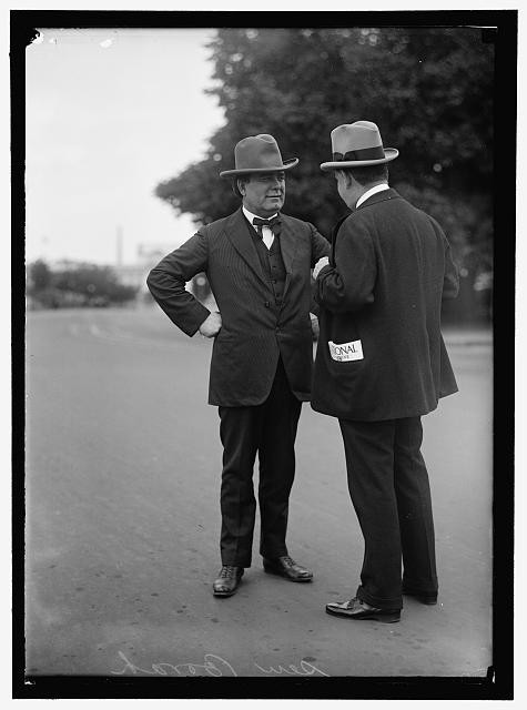 Photo:Washington DC William E. Borah Senator 1916 Portrait Men in Hats