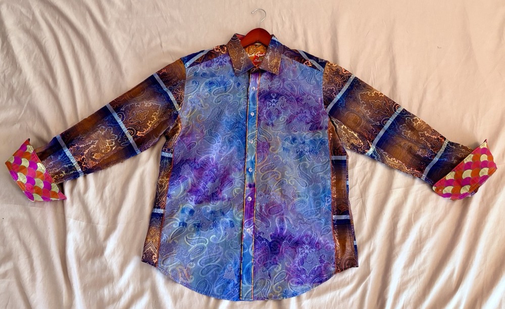 Robert Graham Limited Edition Shirt L / Embroidered Shirt
