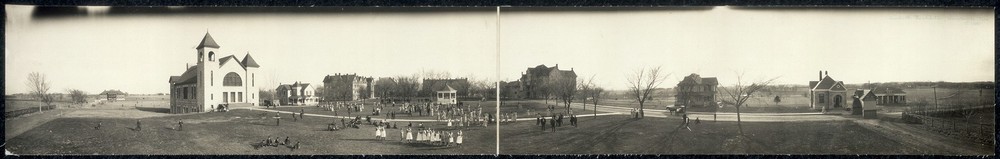 Photo:1908 Panoramic: Haskell Institute,Lawrence,Kansas