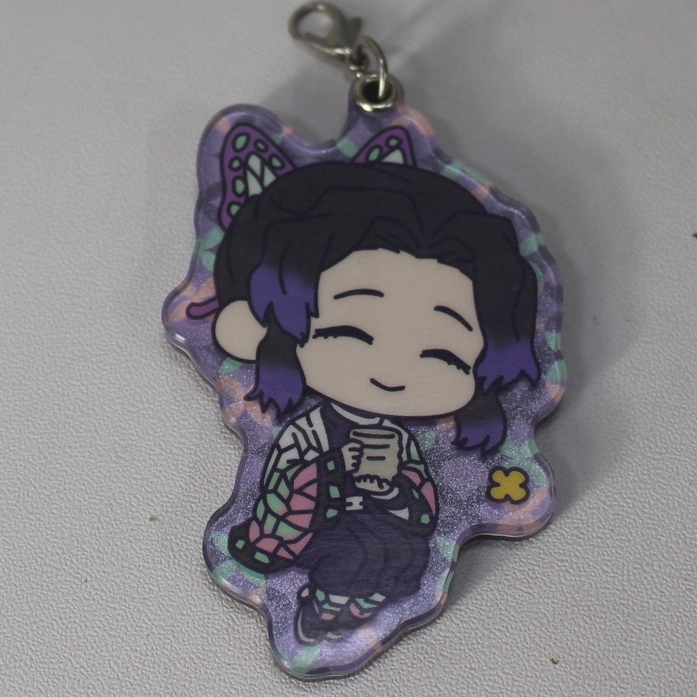 Demon Slayer: Kimetsu no Yaiba Shinobu Kocho  Acrylic Figure Key Chain