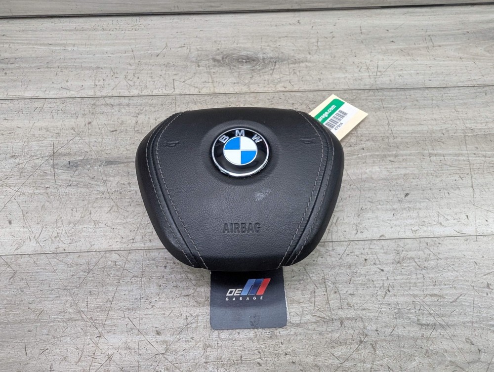 *OEM BMW G11 G12 G14 G15 G16 Front Driver Leather Steering Wheel Airbag Air Bag
