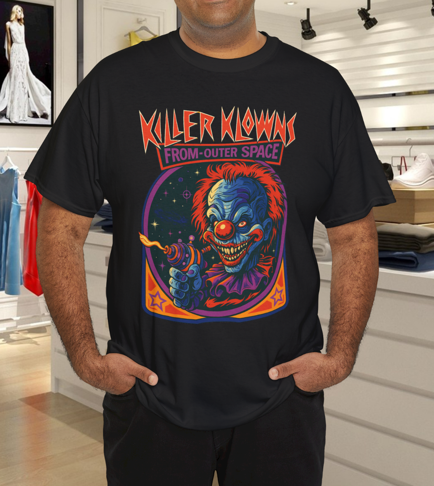 Killer Klowns From Outer Space T-shirt Yellow Spirit Halloween