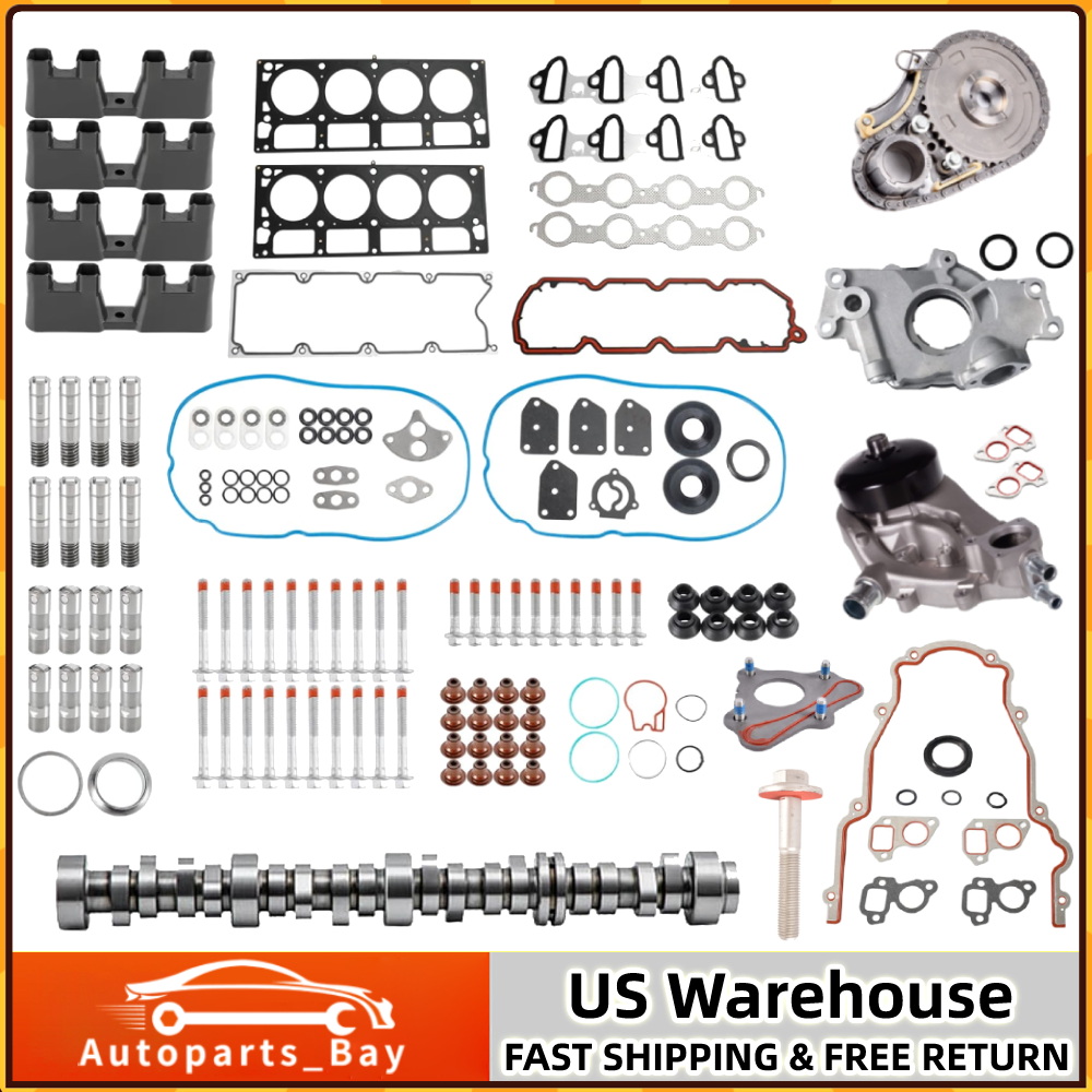 5.3L AFM DOD Kit with Lifters Camshaft Water Oil Pump Chevy GMC V8