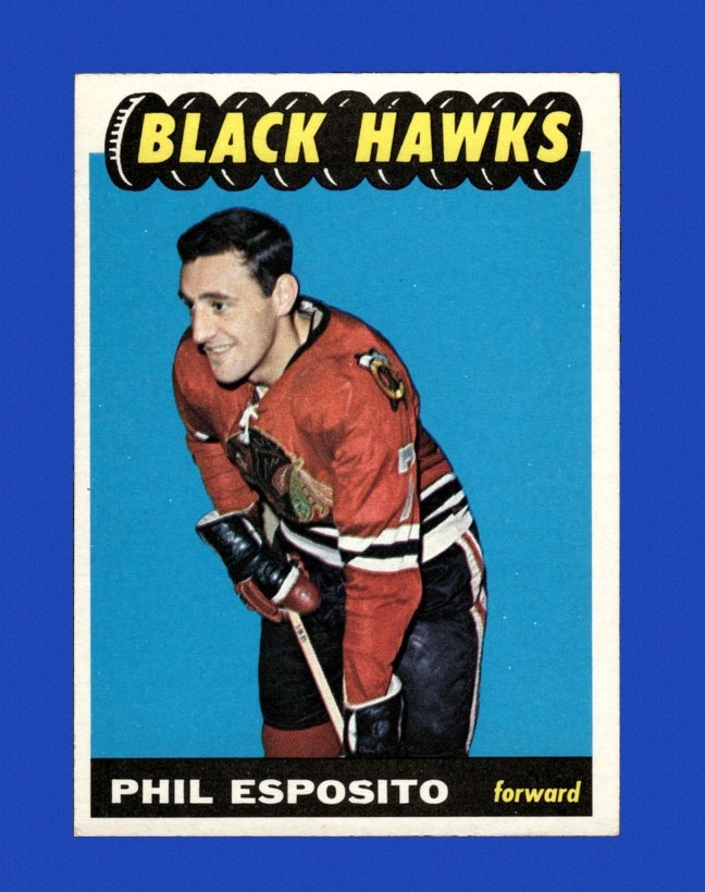 1965-66 Topps Set-Break #116 Phil Esposito NR-MINT *GMCARDS*Consign with Greg Morris Cards