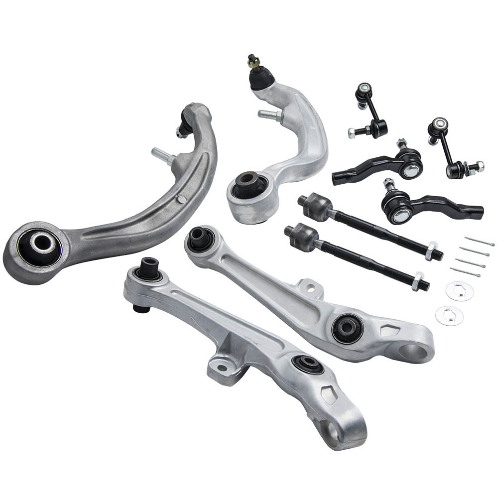 10-Piece Front Suspension & Steering Kit for 2003-2007 Infiniti G35 Coupe RWD