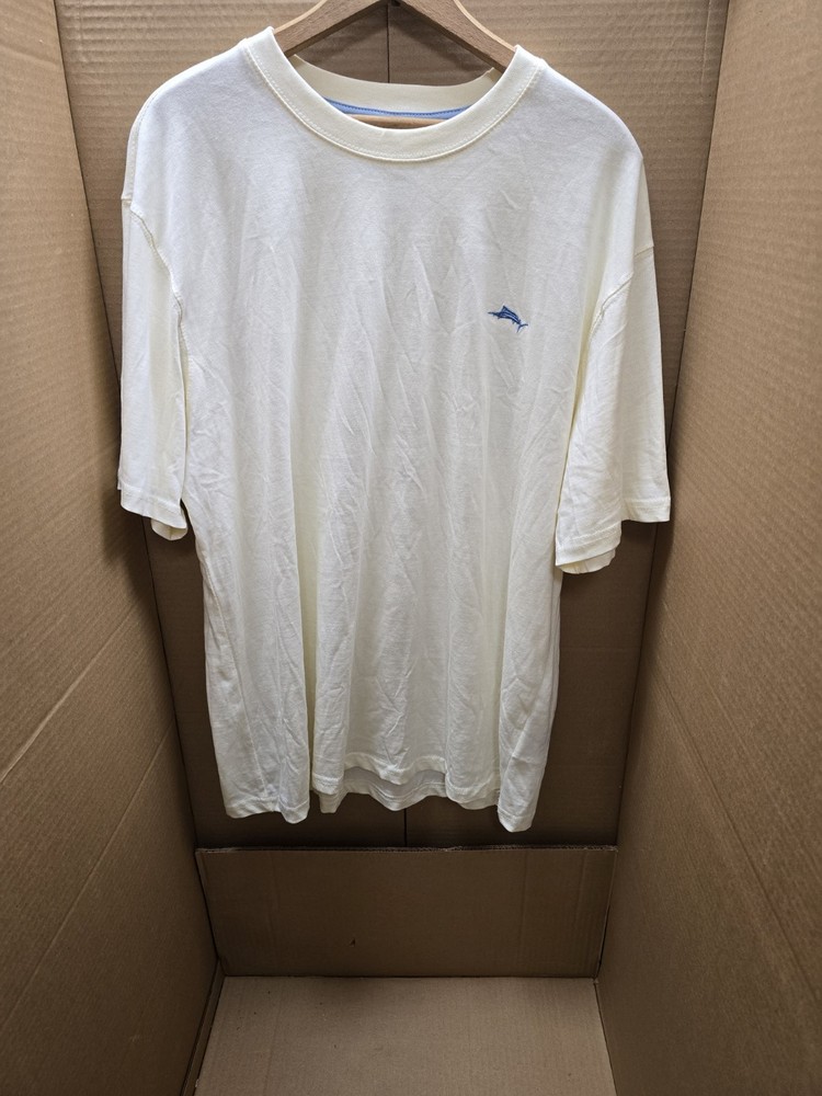 Men's XL Joe Marlin Cream T-shirt