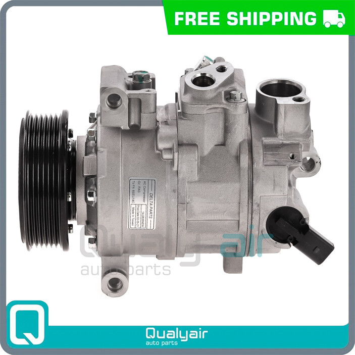 AC Compressor 6SEU14C fits Audi A4, A4 Quattro, A5, A5 Quattro, A6, A6 Qua... QR