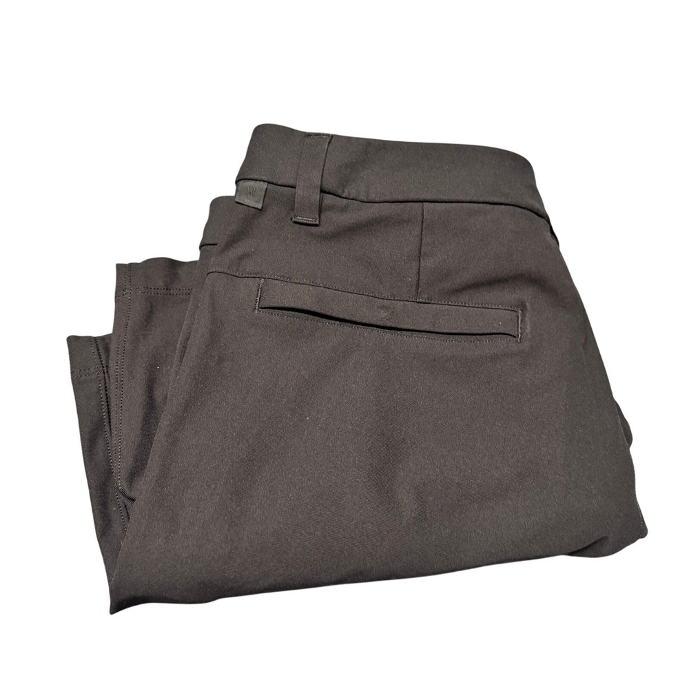 Lululemon Commission Shorts Mens 30 (31x7 ACTUAL) Black Activewear + Pockets