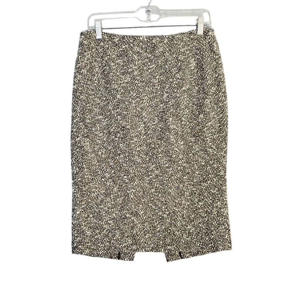 LAFAYETTE 148 New York Women's Tweed Wool Blend Pencil Skirt 6