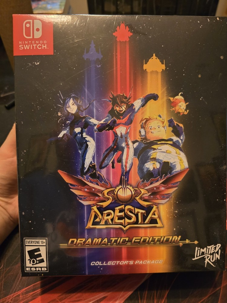 Limited Run Games Sol Cresta Dramatic Edition Collector's Package (Switch) NEW