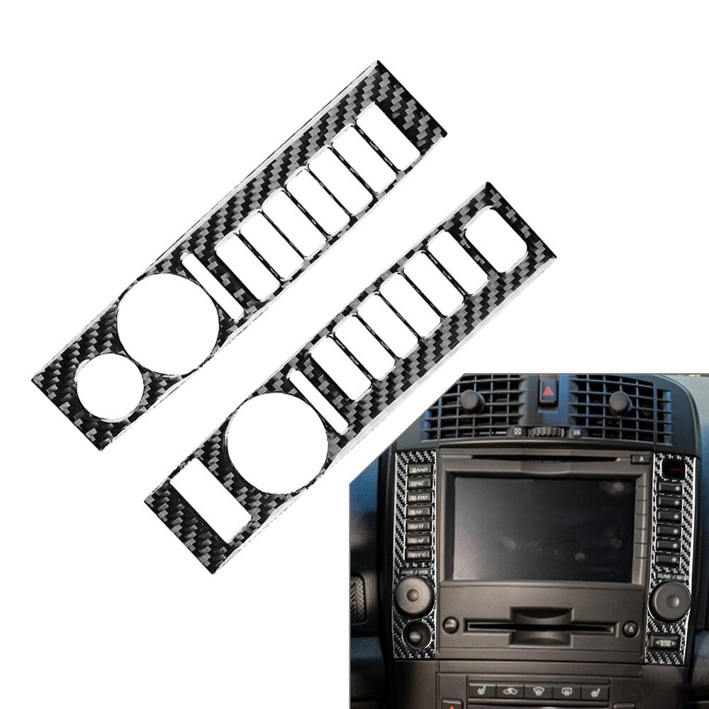 Carbon Fiber GPS Navigation System Cover For Cadillac CTS 2003-2007 05