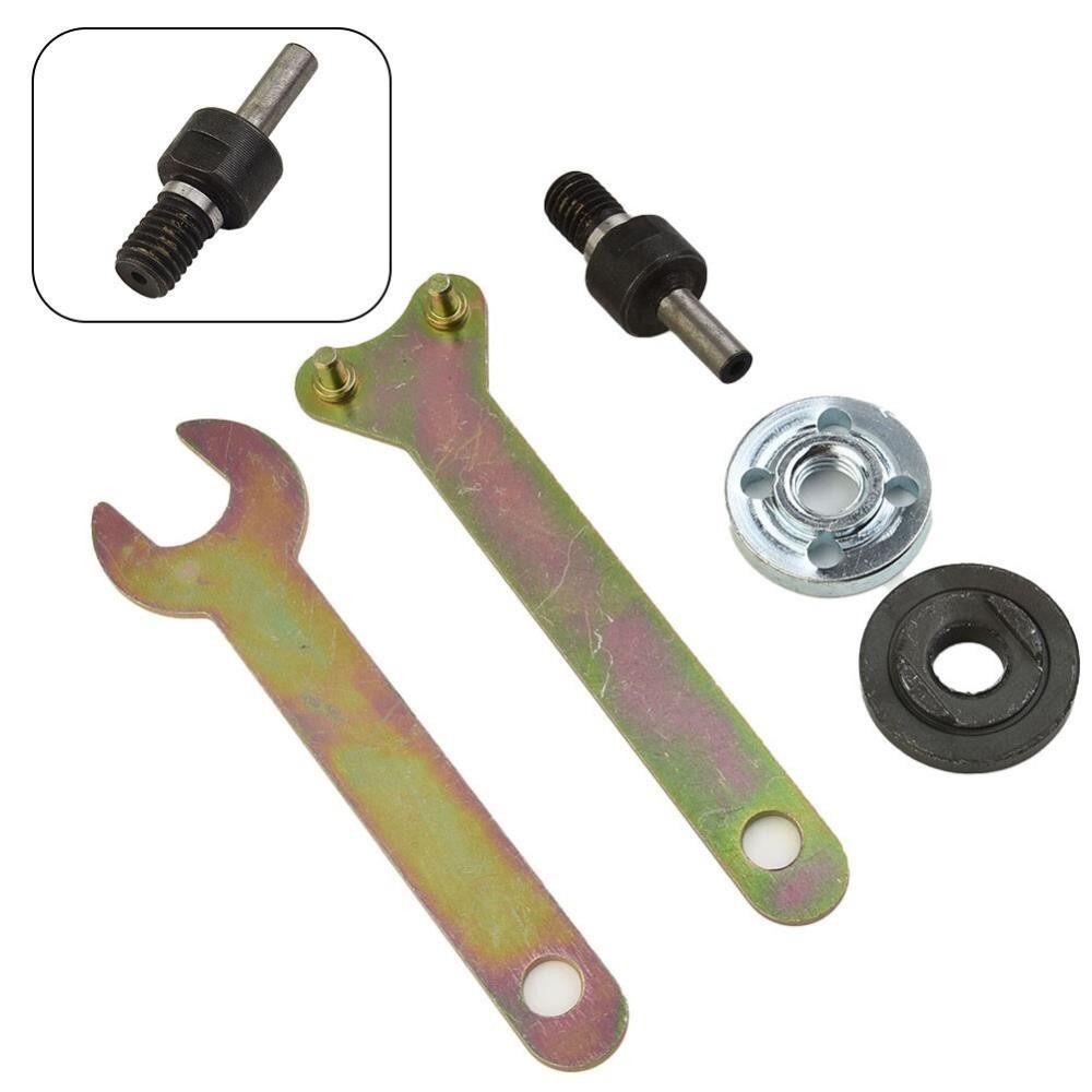 Grinder Wrench Lock Nut Flange Angle Metal For Parts Tool Set U [