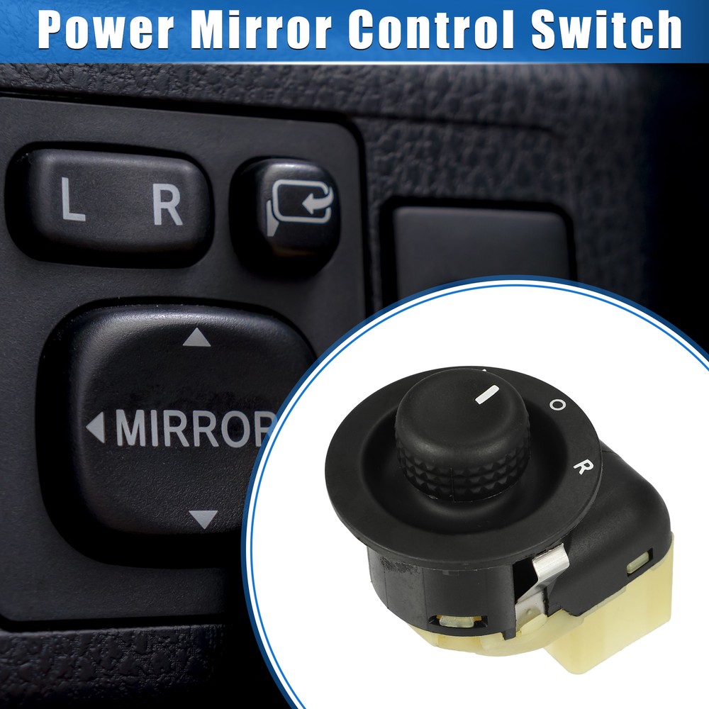 Car Power Mirror Control Switch for Jeep Patriot 2.4L 2012-2017 Plastic Black
