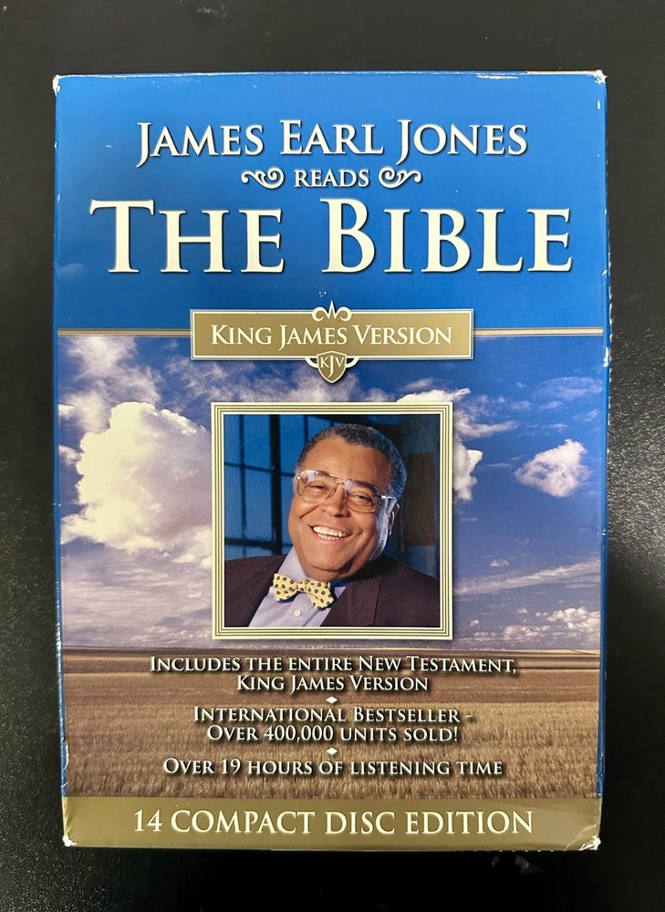 James Earl Jones Reads The Bible KJV  14 Compact Disc Edition
