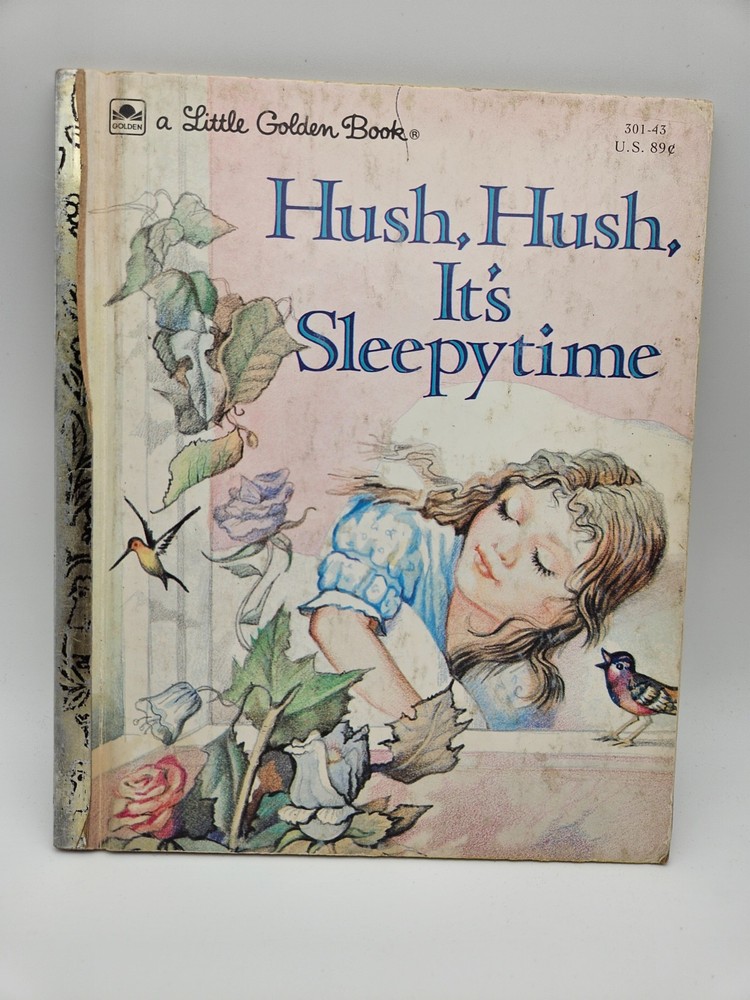 1984 Hush, Hush, It's Sleepytime by Peggy Parish a Little Golden Book 301-43