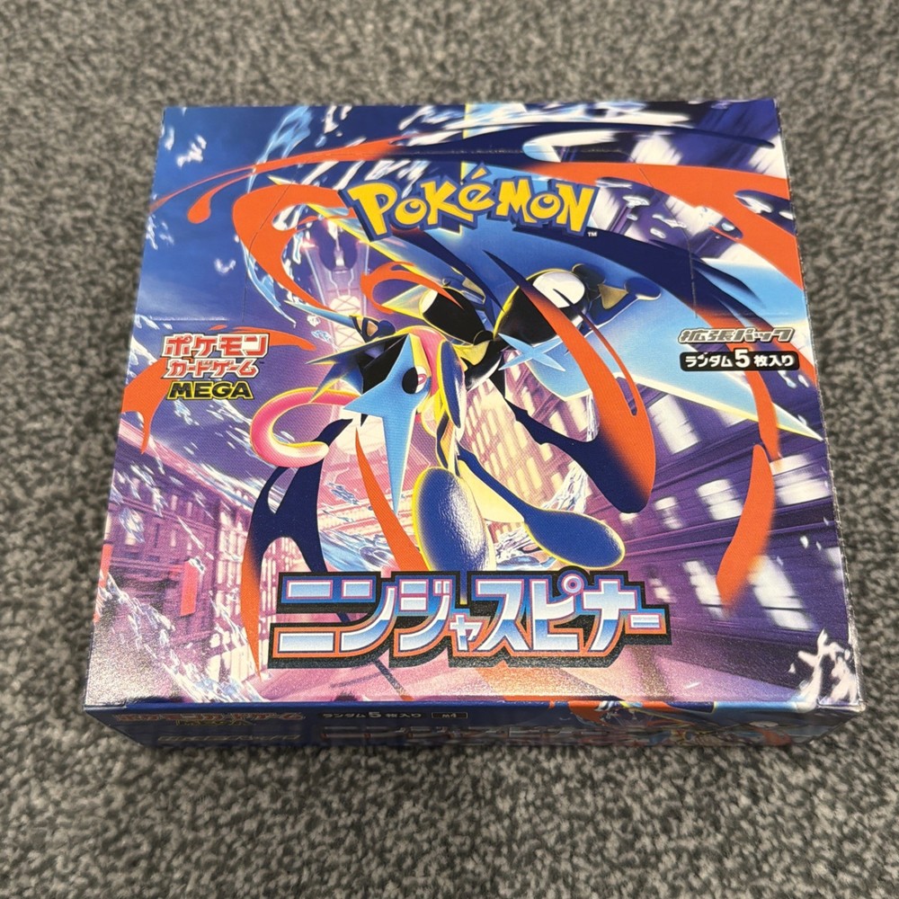 Pokemon Ninja Spinner M4 Booster Box Japanese IN STOCK Shrink Sealed-/*