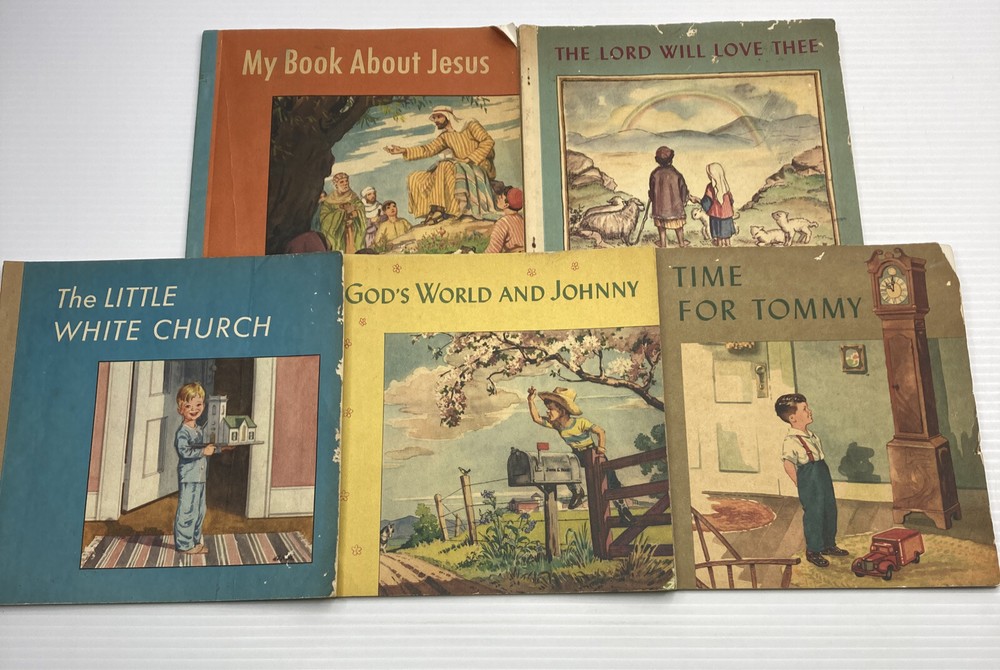 Vintage Christian Childrens Paperbacks Westminster Press 1949-1954