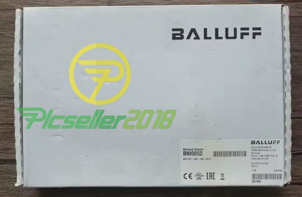 Brand New Balluff network module BNI0052 spot BNI PNT-302-105-Z015 In Box