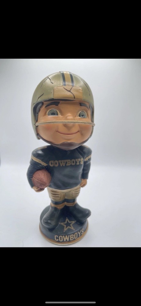 Dallas Cowboys Retro Legends Bobblehead Football Collectible