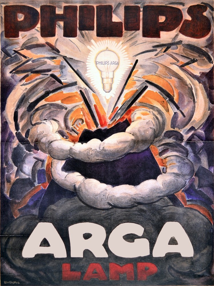 Arga Lamps Decorative Poster.Electronic Home Graphic Art wall Design.4148