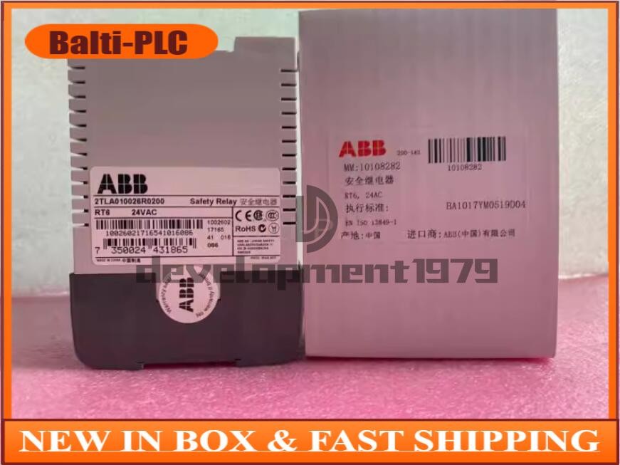 1PC NEW ABB Safety relay 2TLA010026R0200 RT6 24VAC