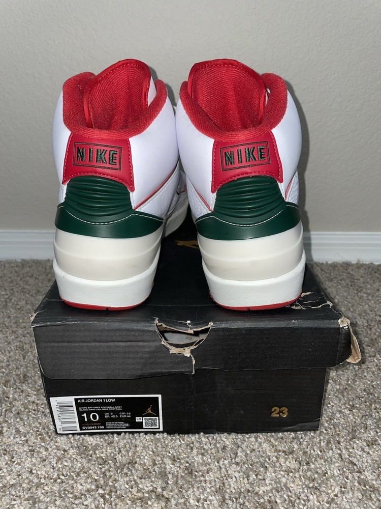Air Jordan 2 Retro Origins Mens Nike Sneakers Size 10 DR8884-001