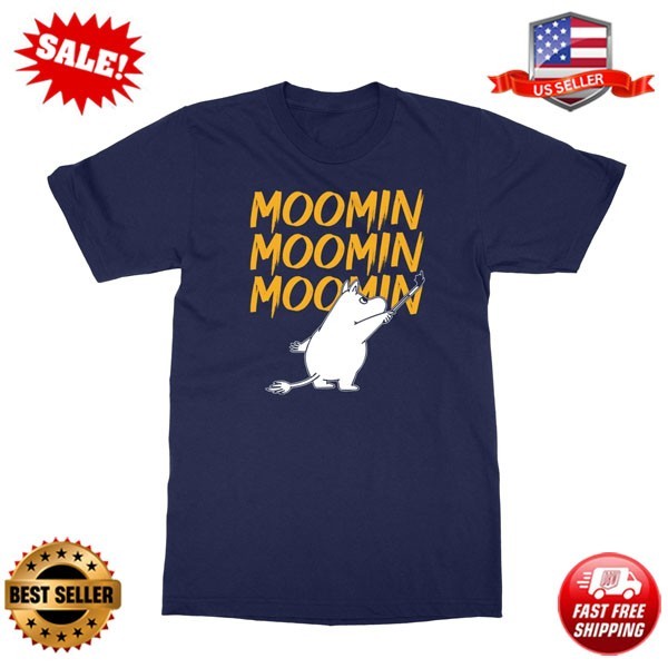 Moomin Painting Funny Graphic T-Shirt