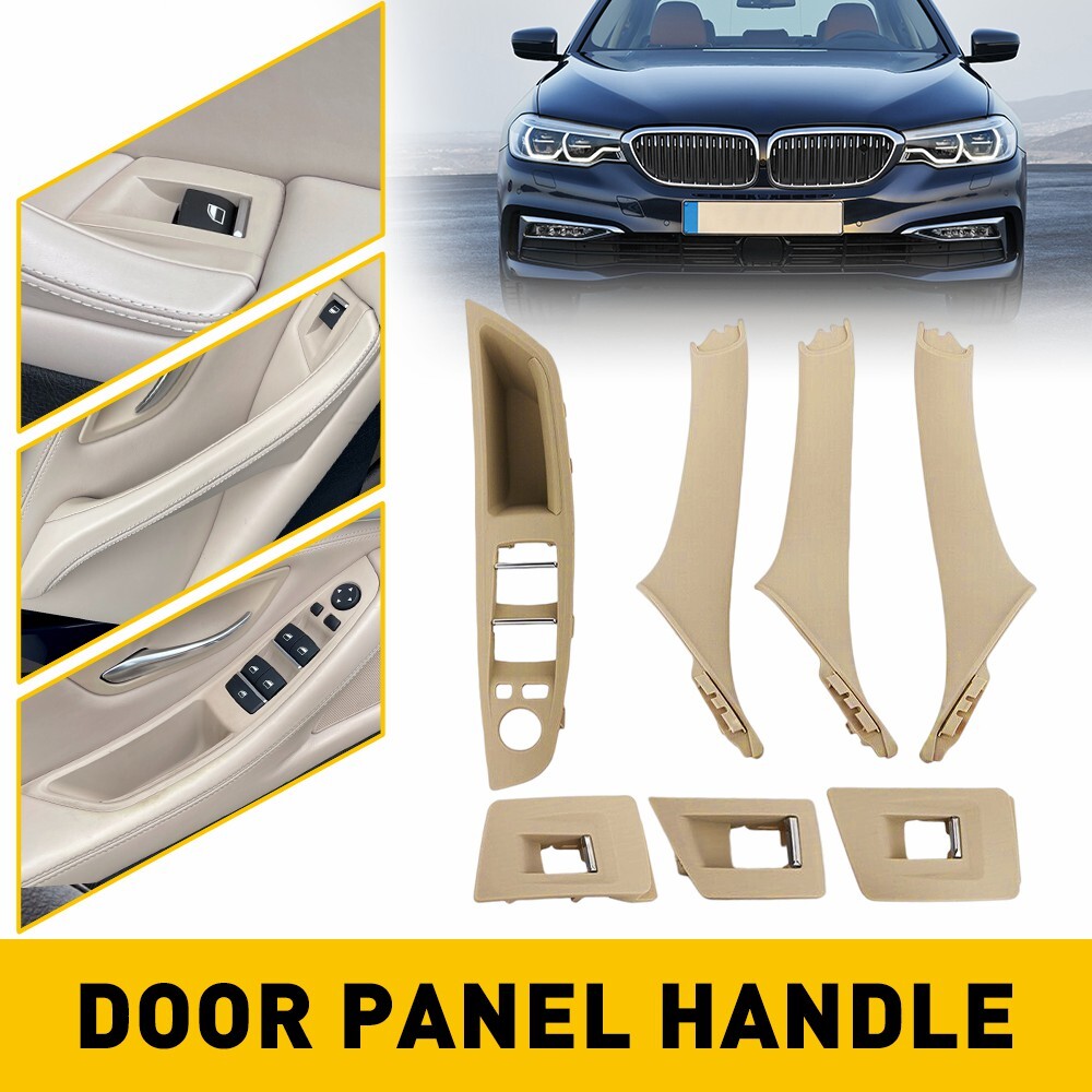 Door Switch Panel Handle Pull Inner Trim For 2010-16 BMW 5 Series F10 535d 530d