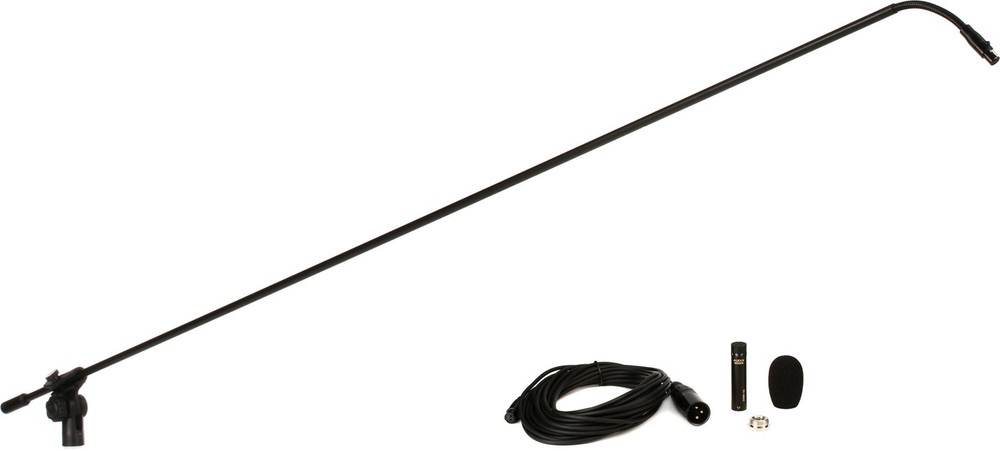 Audix MicroBoom MB5055 50 inch Mini Condenser Boom Microphone System - Black