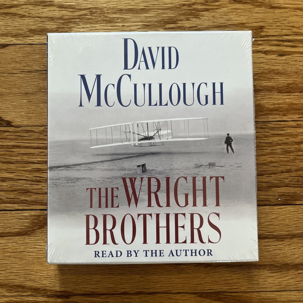 The Wright Brothers New Sealed Audio CD Book McCullough, David