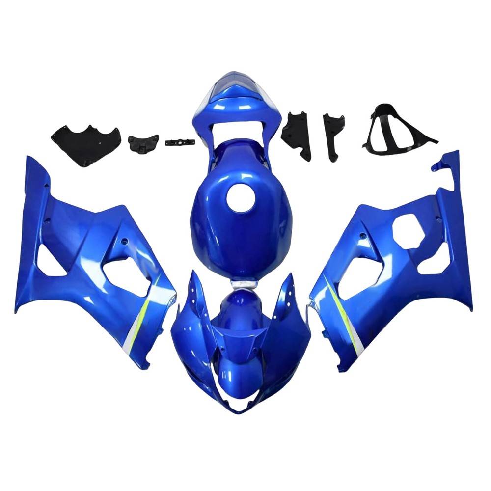 Injection Blue Fairing Kit for Suzuki GSXR1000 K3 2003 2004 ABS Plastic Bodywork