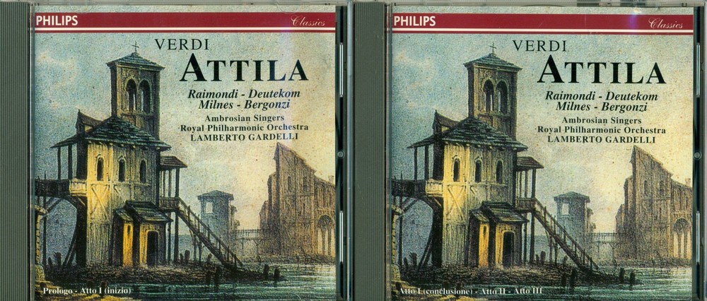 Various Artists, Verdi: Attila, audioCD