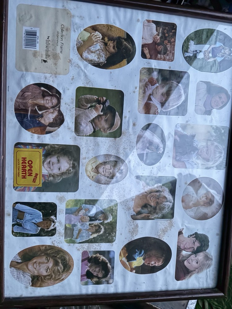 Little House on the Prairie Framed Photo Collage TV Memorabilia Collection