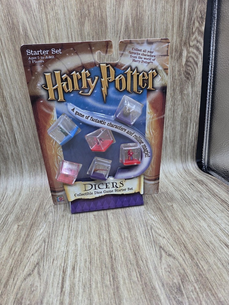 NEW Harry Potter Dicers Starter Set 2001 - Collectible Dice Game Starter Set NEW