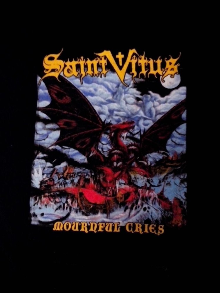 Saint Vitus Band Black Cotton T-Shirt All Sizes BL923