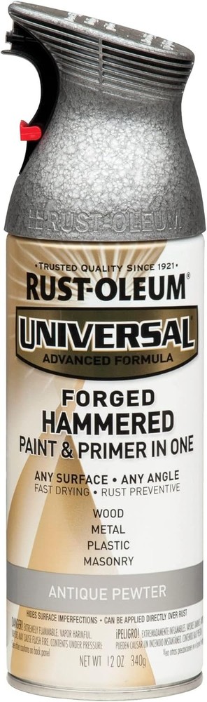 Rust-Oleum 12 oz Universal Hammered Spray Paint for All Surfaces Anti-Rust