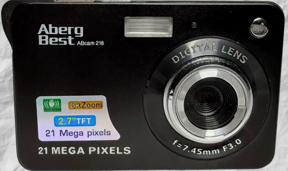 Aberg Best ABcam 218 Digital Camera 21MP 8x Digital Zoom