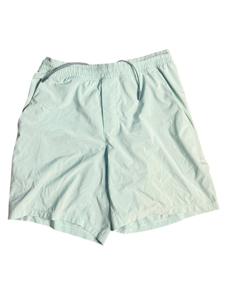 Lululemon Pace Breaker Shorts Mens Medium Green Lined Wild Mint Activewear Gym