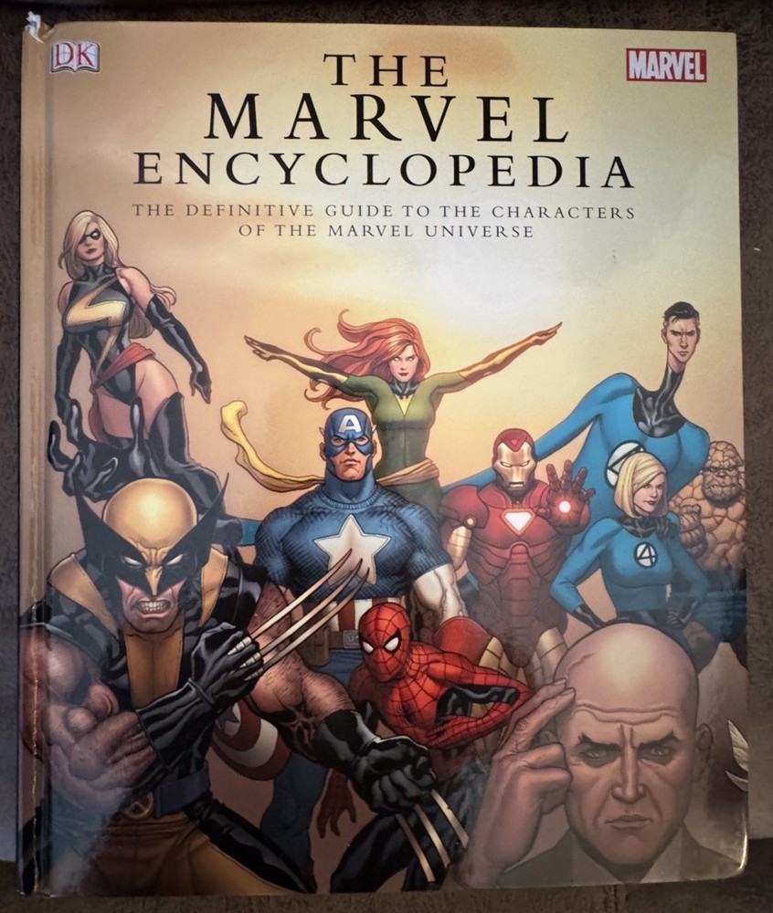 Marvel Encyclopedia DK Hardcover Definitive Guide Marvel Universe Characters