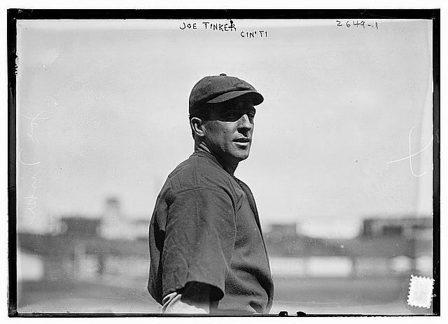 Photo:Joe Tinker,manager,Cincinnati NL,baseball,Joseph Bert historic photo