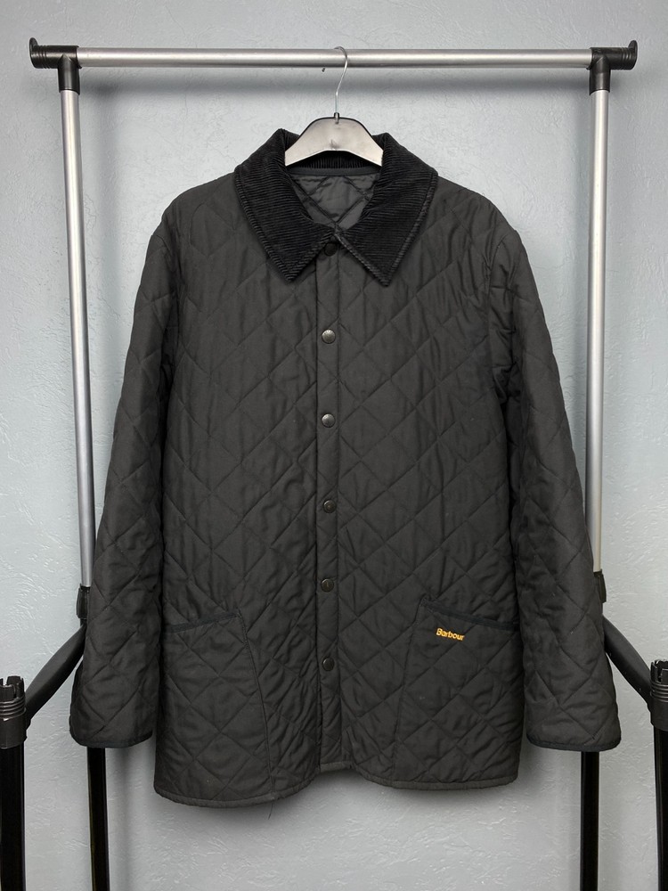 Barbour Vintage Mens Eskdale Quilted Jacket Size L