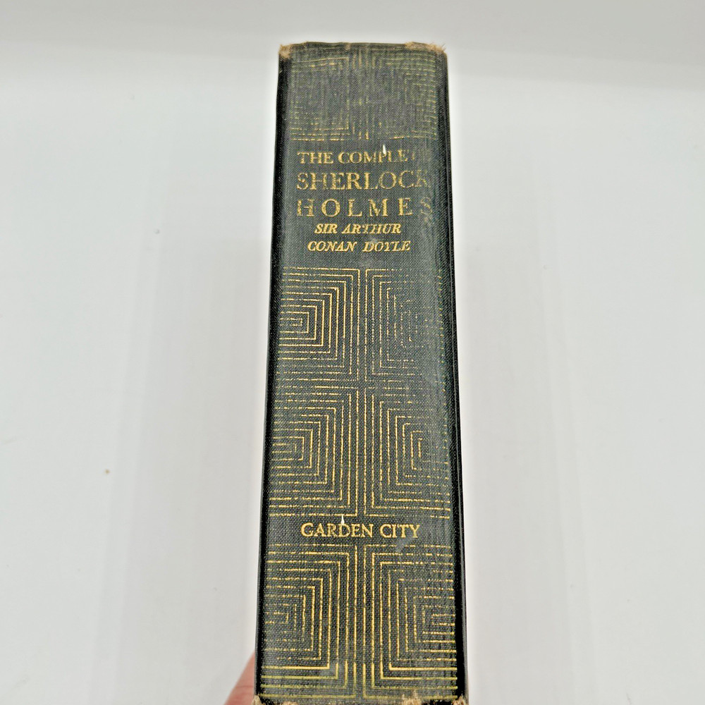 Vintage The Complete Sherlock Holmes by Sir Arthur Conan Doyle Garden City Books