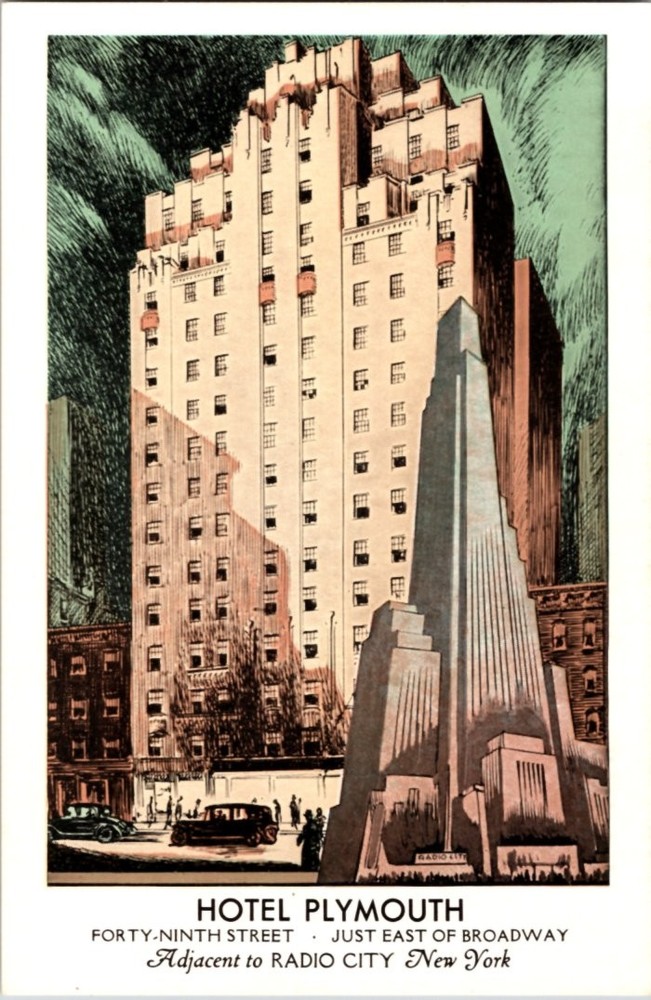 New York City NY : HOTEL SCENE m/14 BF9682