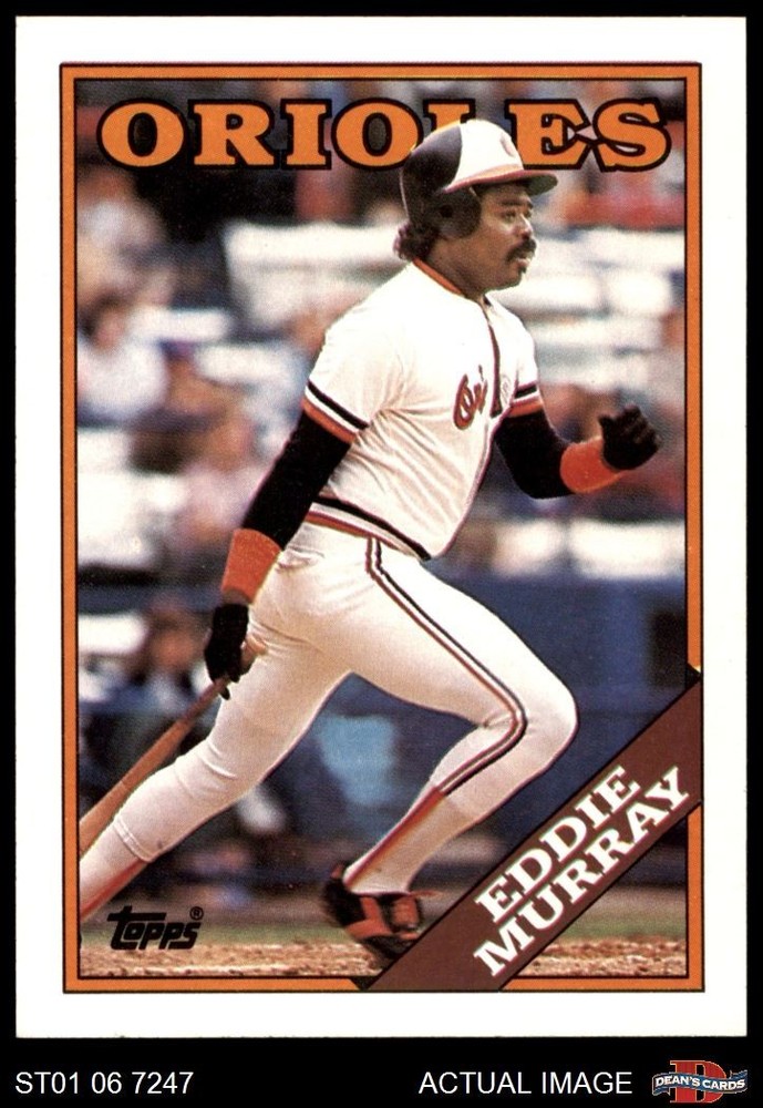 1988 Topps #495 Eddie Murray Orioles HOF 8 - NM/MT