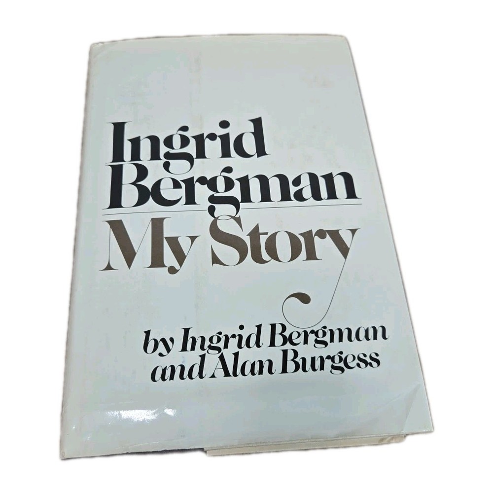 Ingrid Bergman : My Story,  by Alan Burgess and Ingrid Bergman (1980,FE,FP