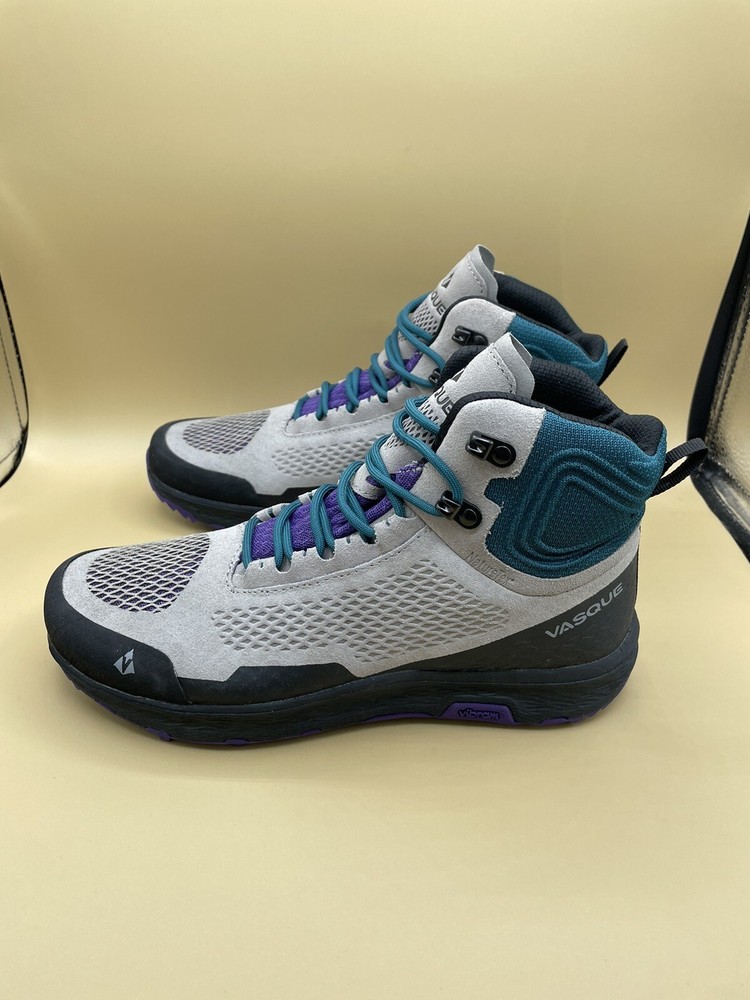Women's Sz 7 Vasque Breeze LT NTX Hiking Boots Grey Black New