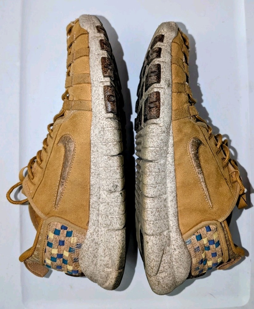 Nike N7 Free Crater Trail Moccasin Wheat  - Men’s US 11 Shoes DM3256-700
