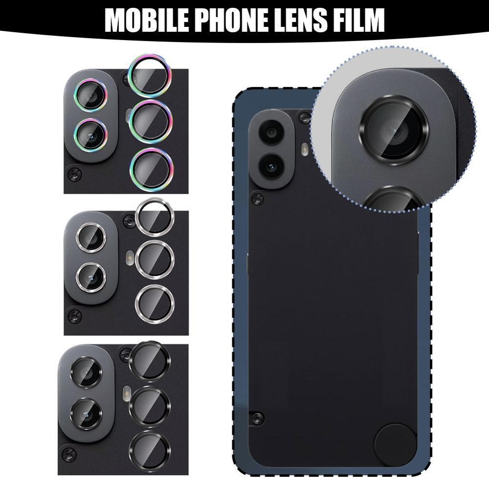 3D Camera Protector Glass For Nothing CMF Phone HD Tempered Glass Lens Met U1S1