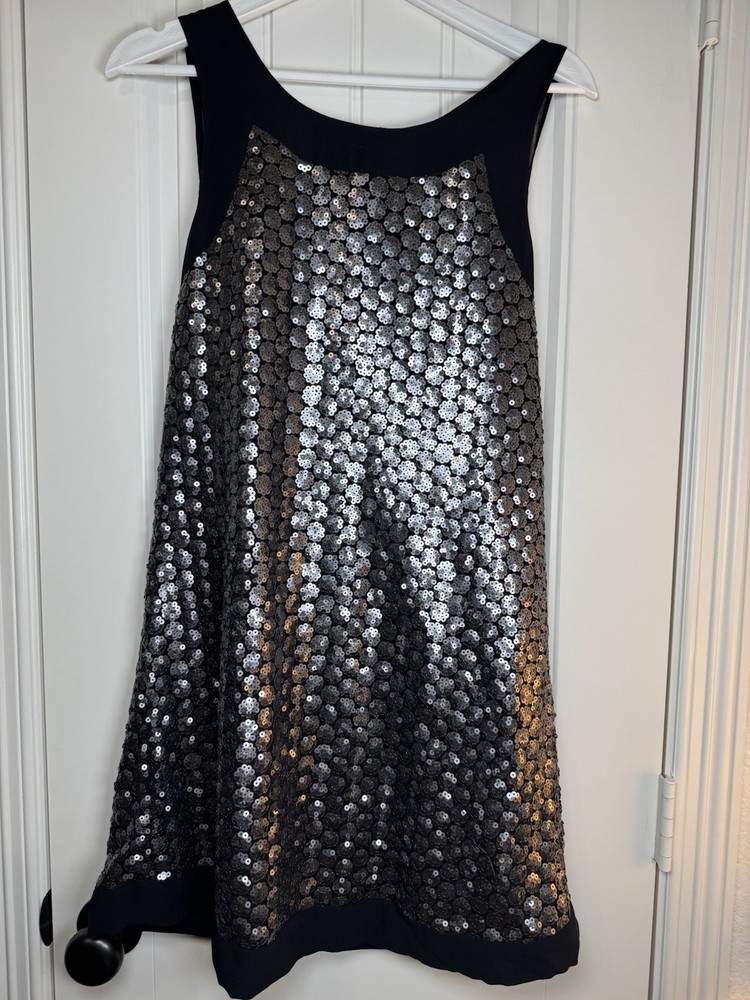 Sequin Victoria’s Secret Black/Silver Dress - Women’s Size Small