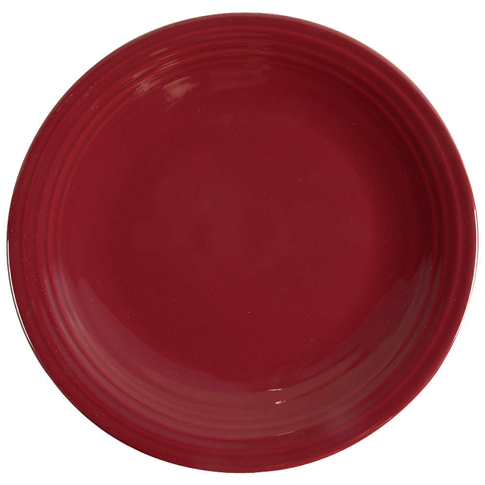 Homer Laughlin  Fiesta Claret  Chop Plate  10979920